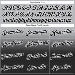 Custom Stitched Gray Black-White Fade Fashion Sports Pullover Sweatshirt Hoodie