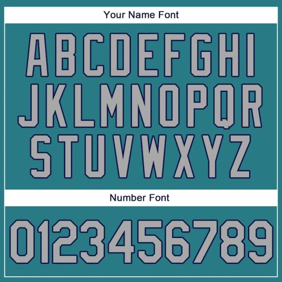 Custom Aqua Gray-Navy Authentic Throwback Rib-Knit Baseball Jersey Shirt Custom Aqua Gray-Navy Authentic Throwback Rib-Knit Baseball Jersey Shirt