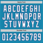 Custom Panther Blue White-Purple Hockey Jersey