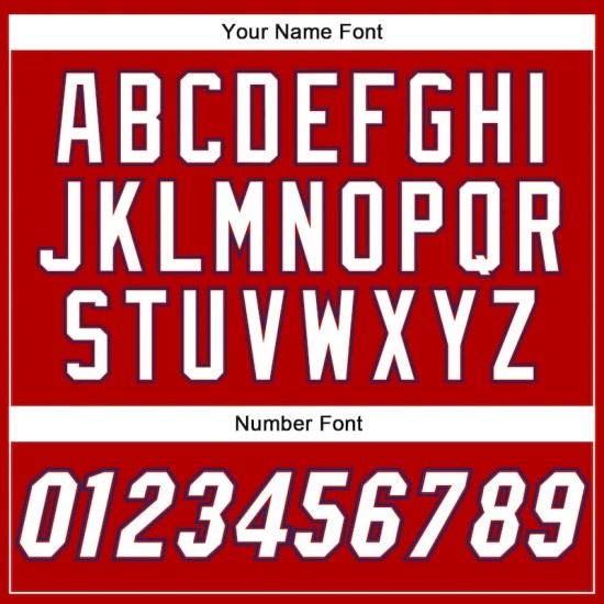 Custom Red White-Royal Authentic Baseball Jersey